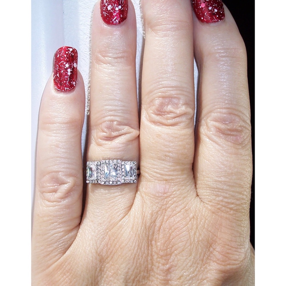 STAINLESS STEEL AAA GRADE CZ Ring - Picture 3 of 14